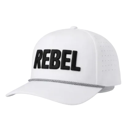 Rebel Crafted Rope Hat White